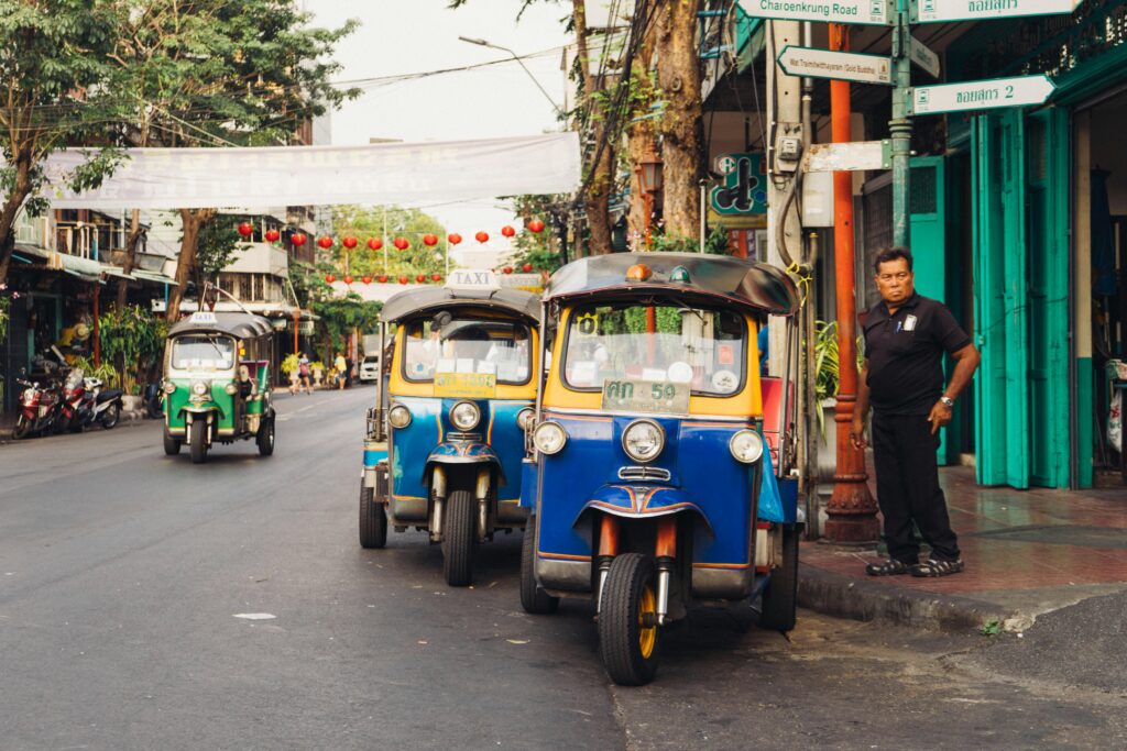 Tuk-tuk for rent in Ayutthaya – Popular way to explore ancient ruins