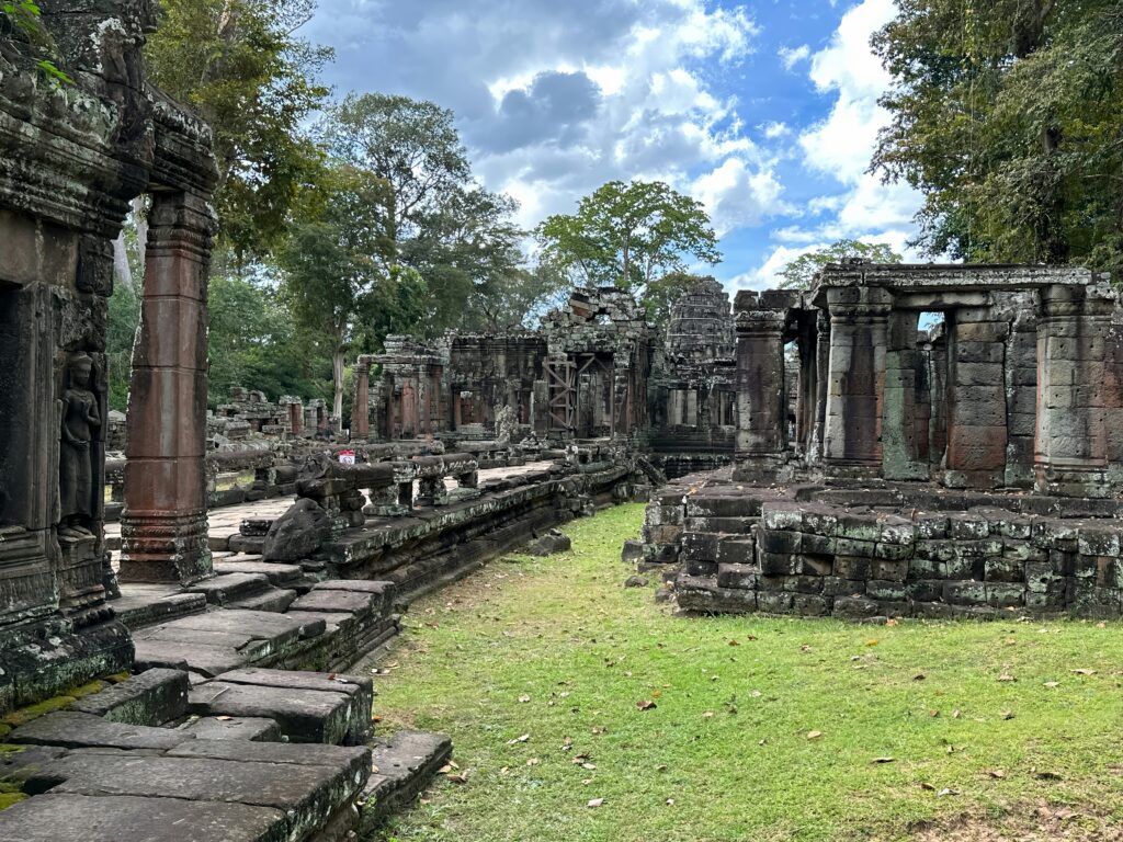 French explorers mapping and photographing Angkor Wat in the 19th century