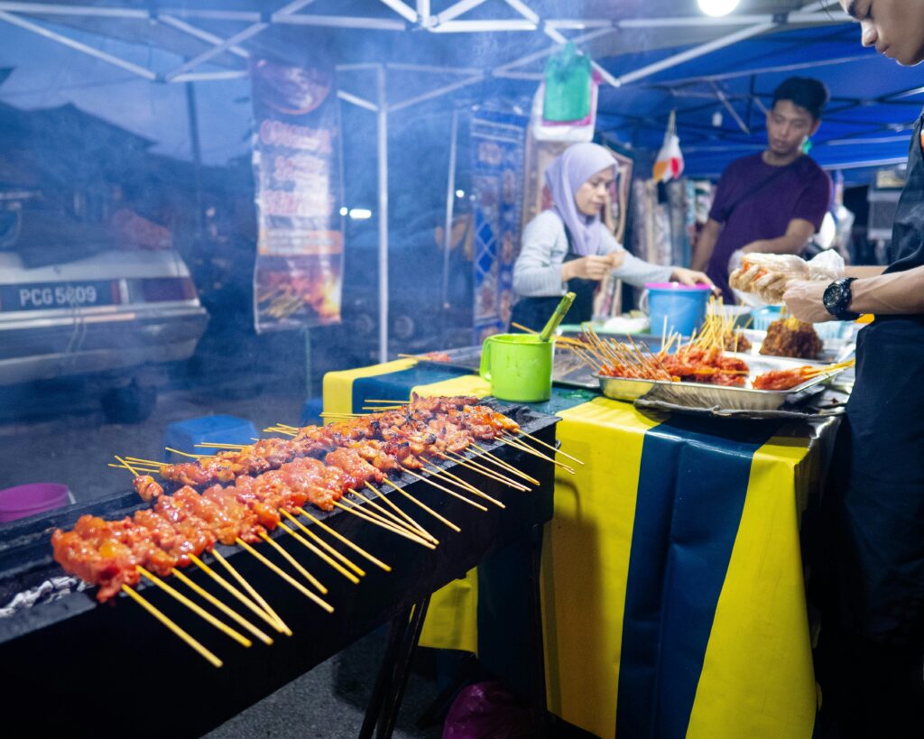iem Reap street food stall